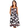 Voodoo Vixen - Daisy hearts Longue robe - Noir Product image